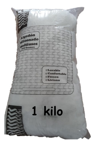 Algodón siliconado para relleno