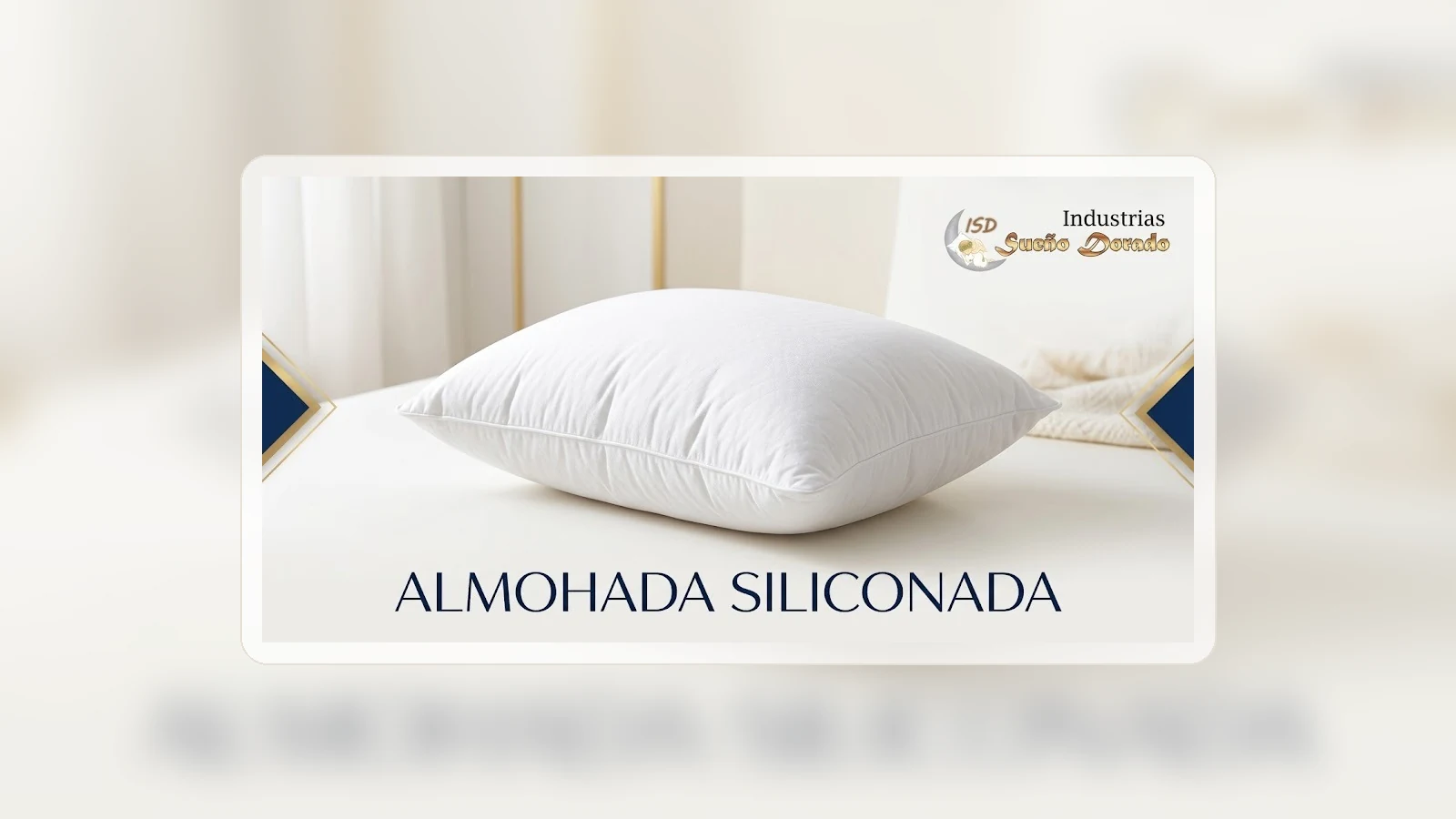Almohada siliconada